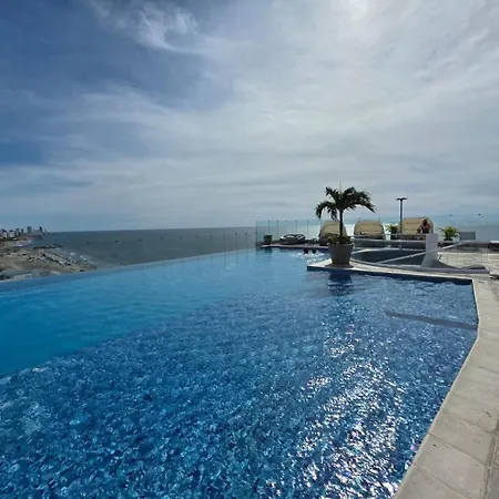 Cerca Al Americas Ctgna Morros Piscina Playa Apartamento *