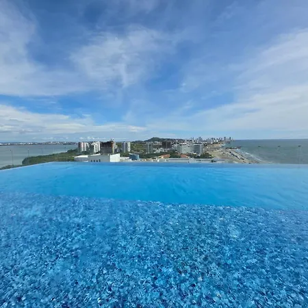 Cerca Al Americas Ctgna Morros Piscina Playa